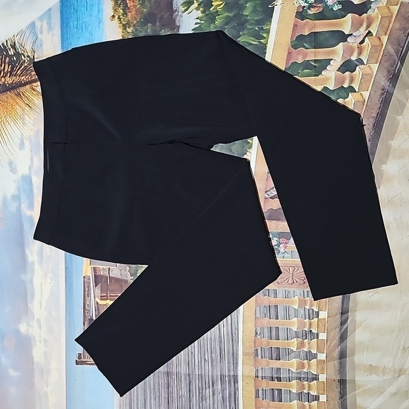 Lafayette 148 New York Black Dress Pants Size 8 - Picture 2 of 6